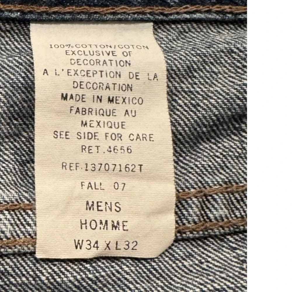Eddie Bauer Men’s Dark Blue Bootcut Jeans